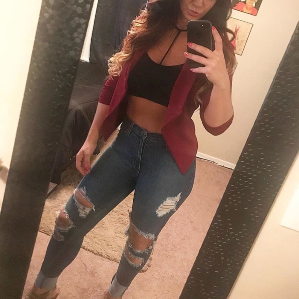 Fashion Nova Beach Bum Jeans